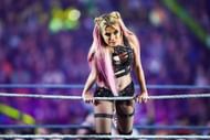 Alexa Bliss at the WWE Royal Rumble - Source: Getty